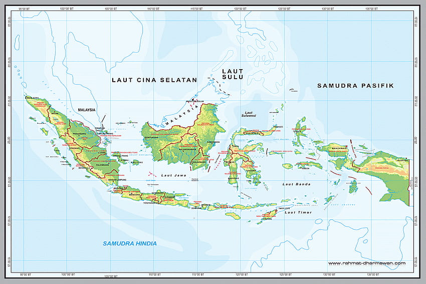 peta Indonesia